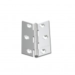 NICKEL PLATED BRASS FLAT HINGE 50x30 ITALY